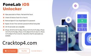 FoneLab iOS Unlocker 2026 Crack With Keygen Free Download